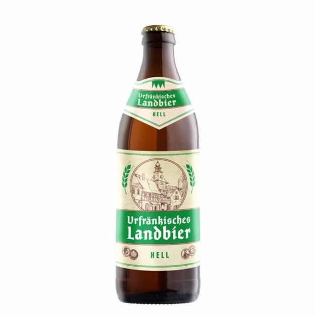 Urfränkisches Landbier Hell 5.0%, Privatbrauerei Kesselring, Germany