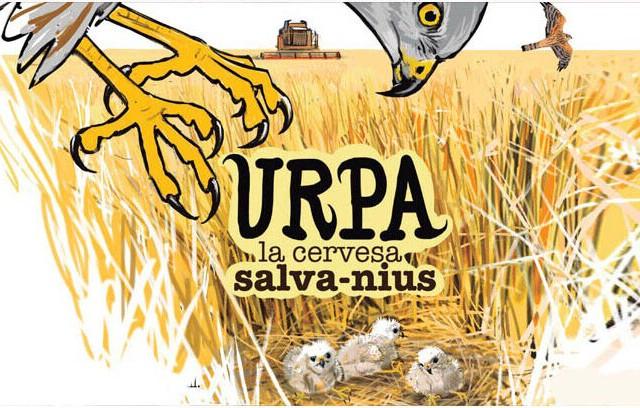 urpa la cervesa salva-nius 4.5%, Cervesera artesana de la Noguera, Spain