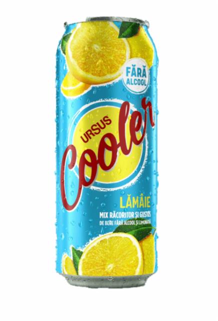Ursus Cooler Lămâie 0.0%, Ursus Breweries (SABMiller), Romania