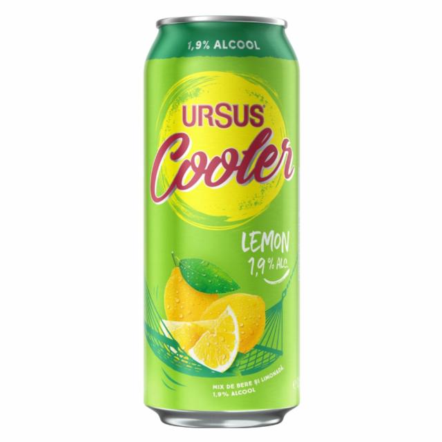 Ursus Cooler Lemon 1.9%, Ursus Breweries (SABMiller), Romania