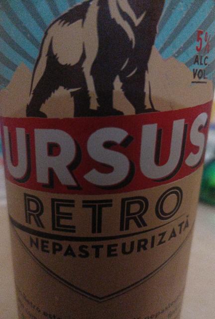 Ursus Retro Nepasteurizată 5.0%, Ursus Breweries (SABMiller), Romania