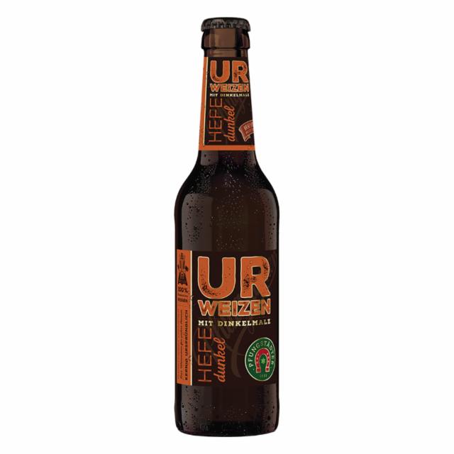 UrWeizen Hefe Dunkel 5.3%, Pfungstädter Privatbrauerei, Germany