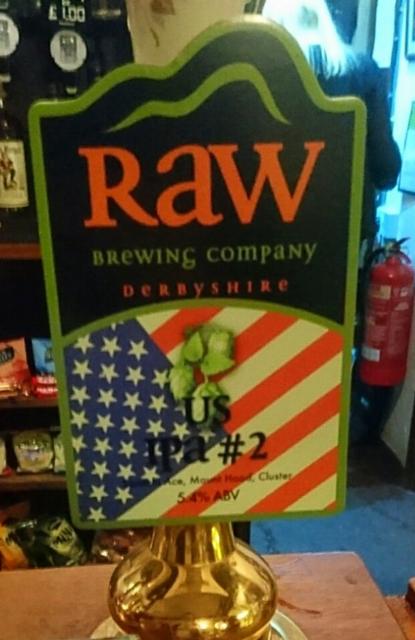 US IPA #2 5.4%, Raw Brewing Company, England
