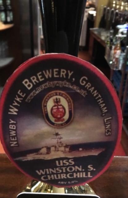 USS Winston. S. Churchill 5.0%, Newby Wyke Brewery, England
