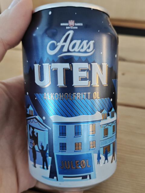 Uten Alkoholfritt Öl Juleol 0.0%, Aass Bryggeri, Norway