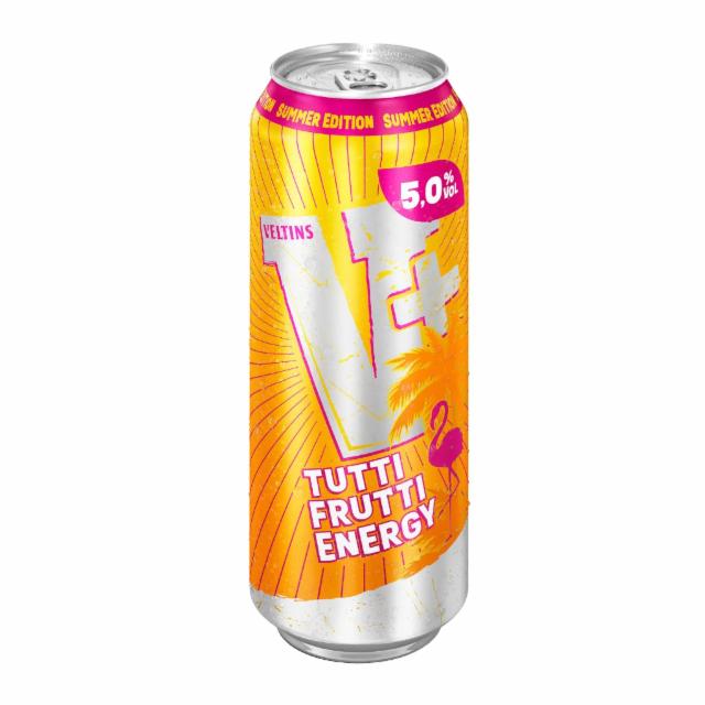 V+ Tutti Frutti Energy 5.0%, Brauerei C.& A. Veltins, Germany