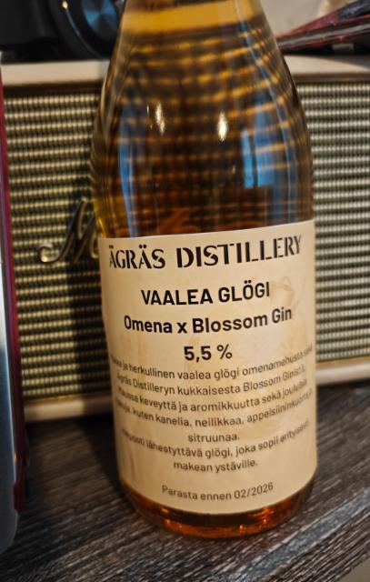 Vaalea Glögi: Omena x Blossom Gin 5.5%, Ägräs Distillery, Finland