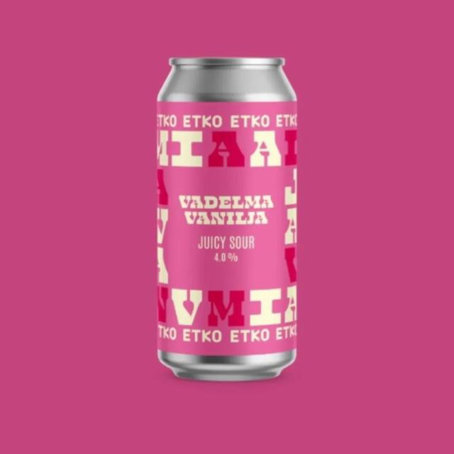 Vadelma Vanilja 4.0%, Etko Brewing, Finland