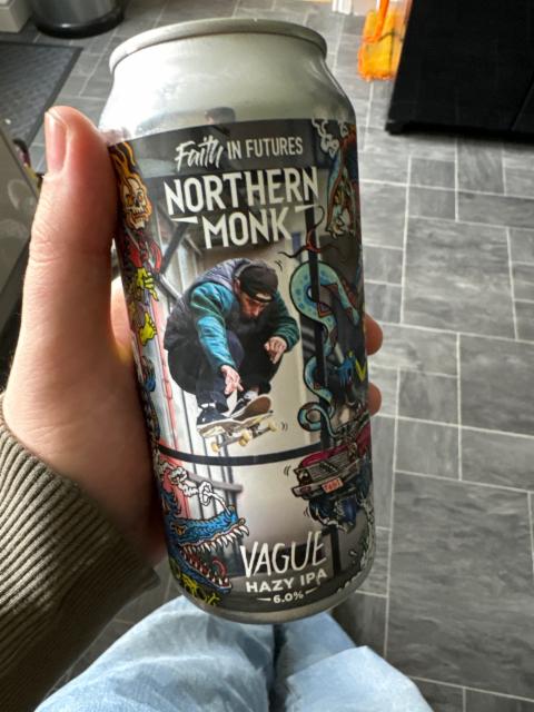Vague Hazy IPA 6.0%, Northern Monk Brew Co., England