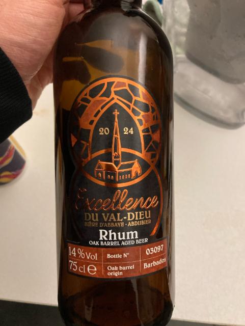 Val dieu excellence 2024 14.0%, Brasserie de L'Abbaye du Val-Dieu, Belgium