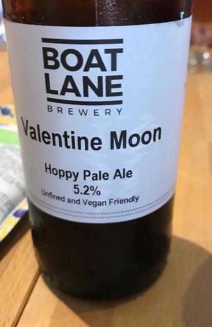 Valentine Moon 5.2%, Boat Lane Brewery Ltd, England