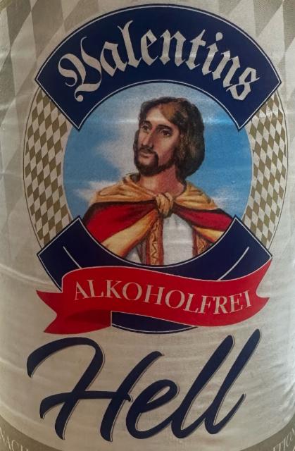 Valentins Hell Alkoholfrei 0.0%, Park & Bellheimer Brauereien GMBH & Co. KG, Germany