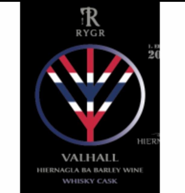 Valhall Hiernagla Whiskey Cask 16.0%, Rygr Brygghùs, Norway