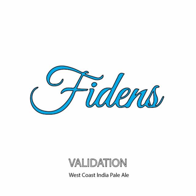 Validation 7.2%, Fidens Brewing Co., United States