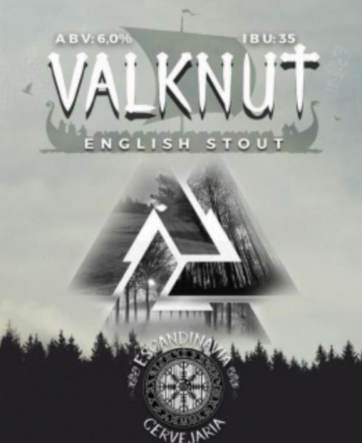 Valknut 10.0%, Escandinavia Cervejaria, Brazil