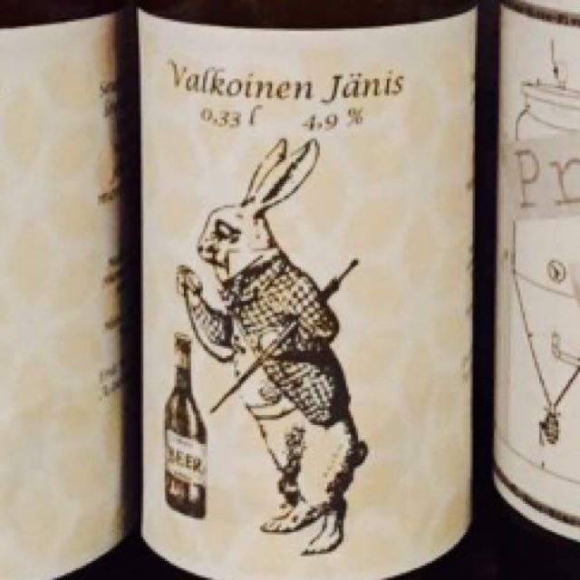 Valkoinen Jänis 4.9%, Tampereen Insinööripanimo, Finland