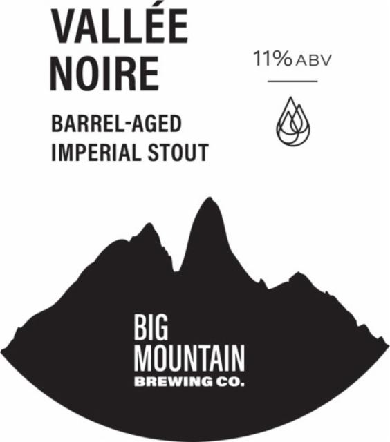 Vallée Noire 11.0%, Big Mountain Brewing Co., France