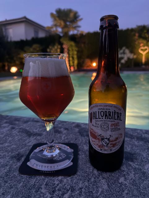 Vallorbière Ambrée 6.0%, Brasserie La Concorde, Switzerland