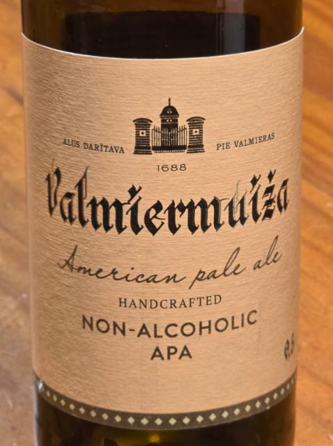 Valmiermuiza Non-Alcoholic APA 0.5%, Valmiermuižas Alus, Latvia