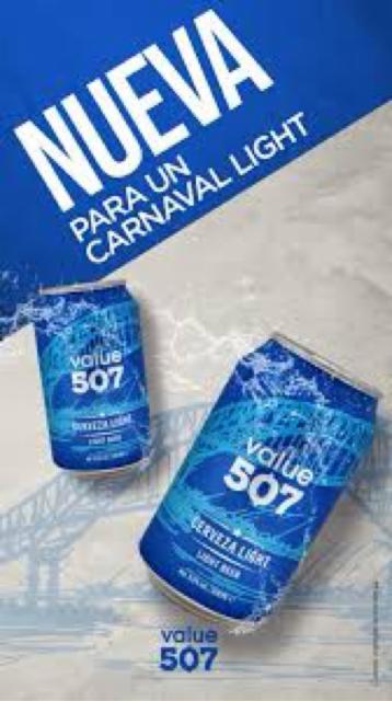 Value 507 Cerveza Light 3.5%, Value 507 (Font Salem PRT), Panama