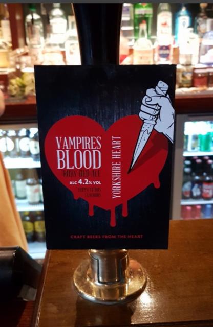 Vampires Blood 4.2%, Yorkshire Heart, England