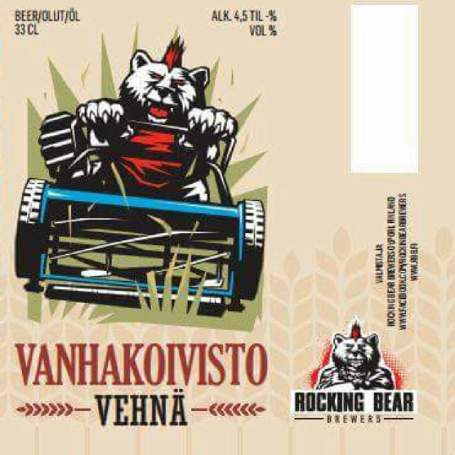 Vanhakoivisto Vehnä 4.5%, Rocking Bear Brewers, Finland