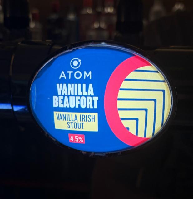 Vanilla Beaufort 4.5%, Atom Beers, England
