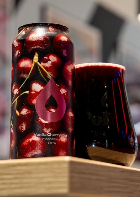 vanilla cherry riot 10.0%, Polly's Brew Co., Wales