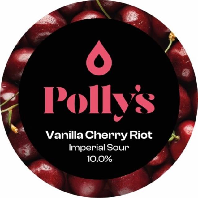 Vanilla Cherry Riot 10.0%, Polly's Brew Co., Wales