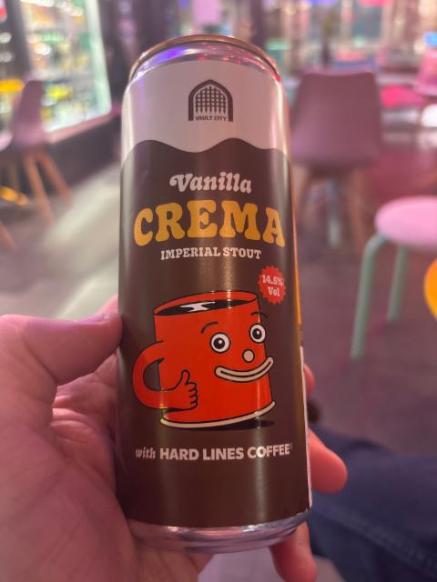 Vanilla Crema 14.5%, Vault City Brewing, Scotland