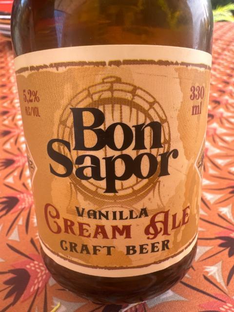 Bon Sapor Vanilla Cream Ale 5.2%, iBiero, Vietnam