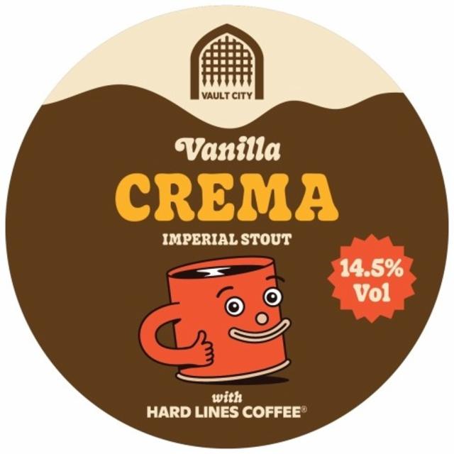 Vanilla Crema 14.5%, Vault City Brewing, Scotland