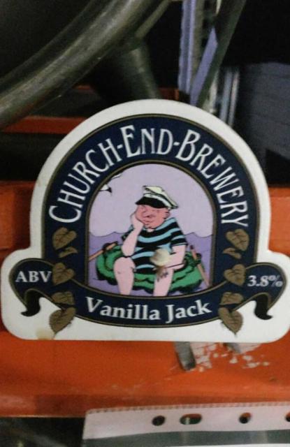 Vanilla Jack 3.8%, Church End Brewery, England