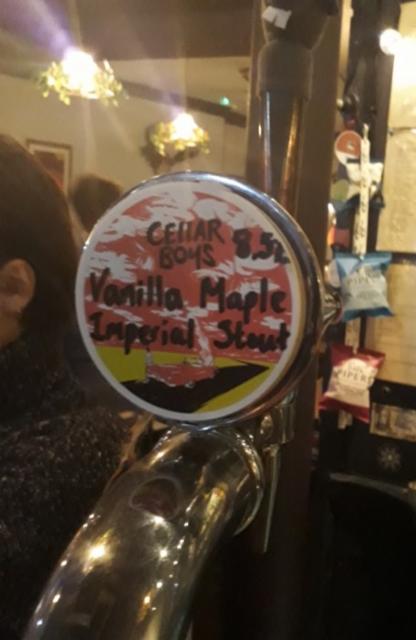 Vanilla Maple Imperial Stout 8.5%, Cellar Boys Brewery, England