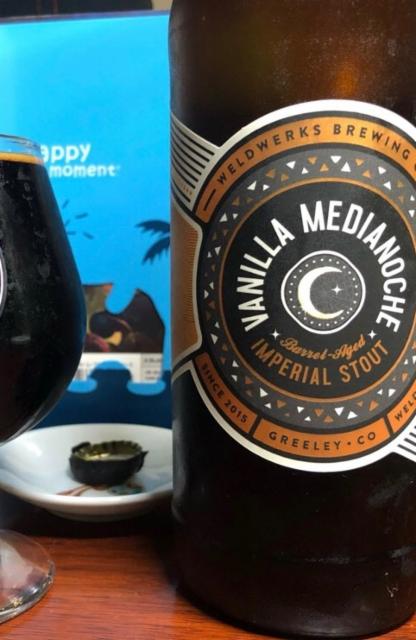 Vanilla Medianoche (2020) 14.1%, WeldWerks Brewing Co, United States