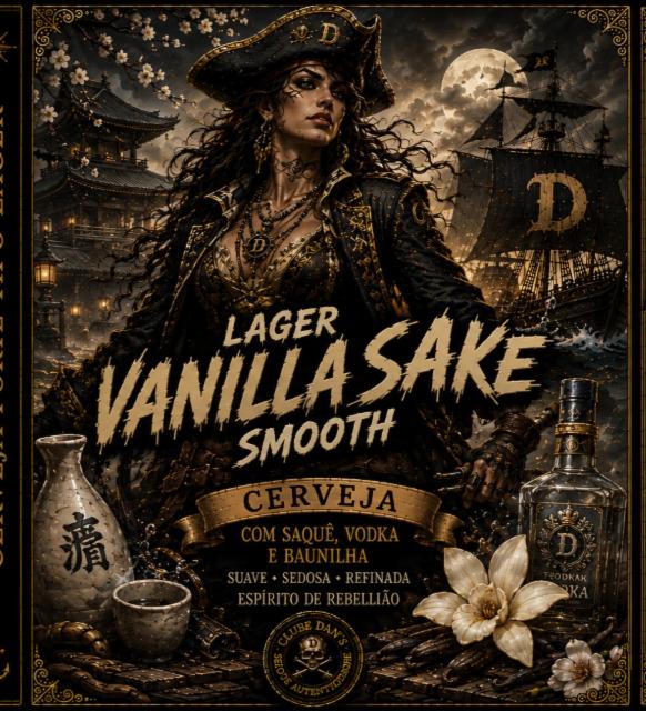 Lager Vanilla Sake Smooth 6.5%, Dan's Brewing Co, Brazil