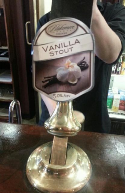 Vanilla Stout 5.0%, Blakemere Brewery, England