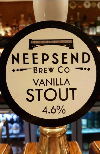 Vanilla Stout 4.6%, Neepsend Brewery Ltd, England