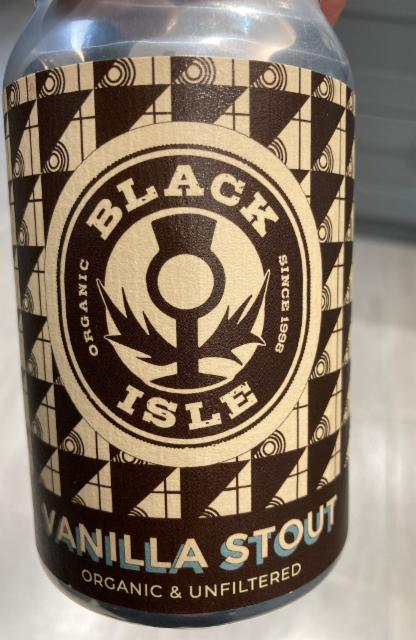 Vanilla Stout 4.5%, Black Isle Brewery Ltd., Scotland