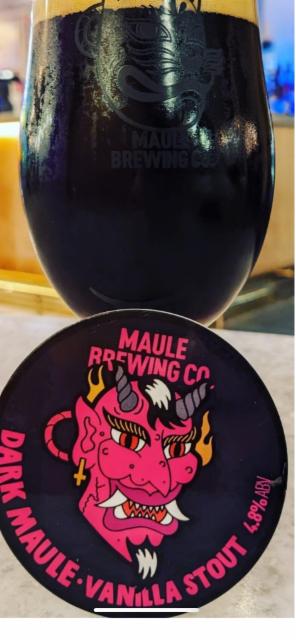 Vanilla Stout 4.8%, Maule Brewing Company, England
