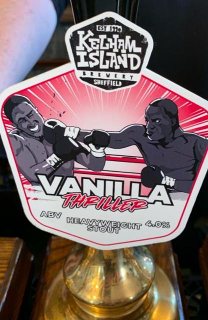 Vanilla Thriller 4.0%, Kelham Island Brewery, England
