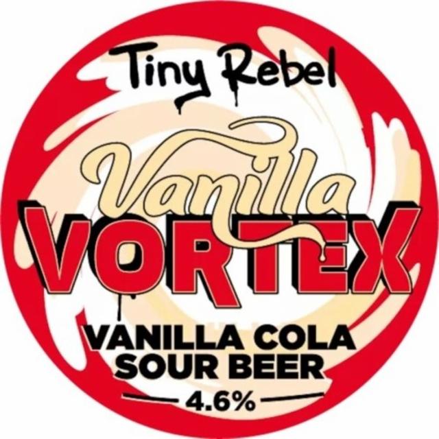 Vanilla Vortex 4.6%, Tiny Rebel Brewing, Wales
