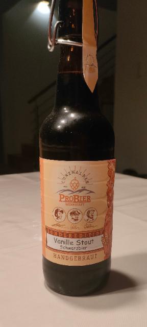 Vanille Stout 4.8%, Cunewalder ProBier Werkstatt, Germany