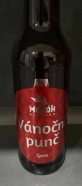 Vánoční punč 6.2%, Pivovar Mazák, Czech Republic