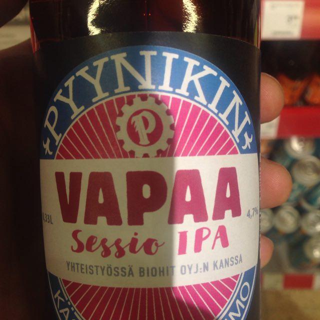 Pyynikin Vapaa Session IPA 4.7%, Pyynikin Brewing Company, Finland
