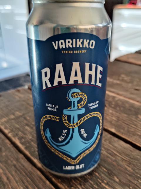 varikko raahe lager 5.0%, Varikko Panimo, Finland