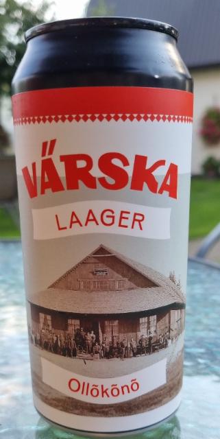 Värska Lager Ollõkõnõ 4.8%, Käbliku Pruulikoda, Estonia