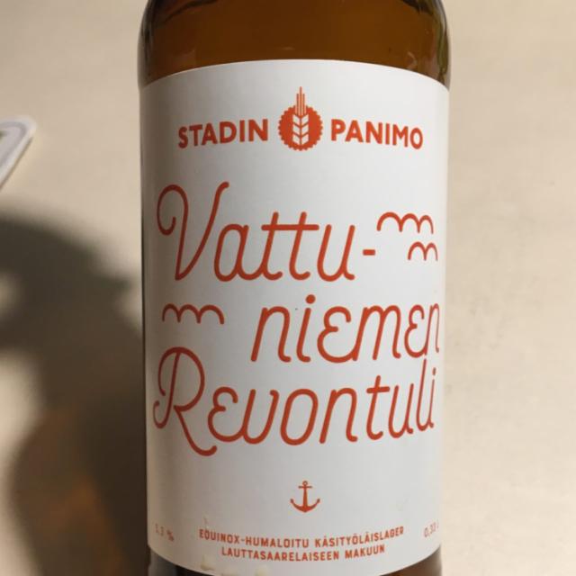 Vattuniemen Revontuli 5.3%, Stadin Panimo, Finland