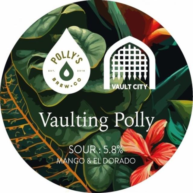 Vaulting Polly 5.8%, Vault City Brewing, Scotland