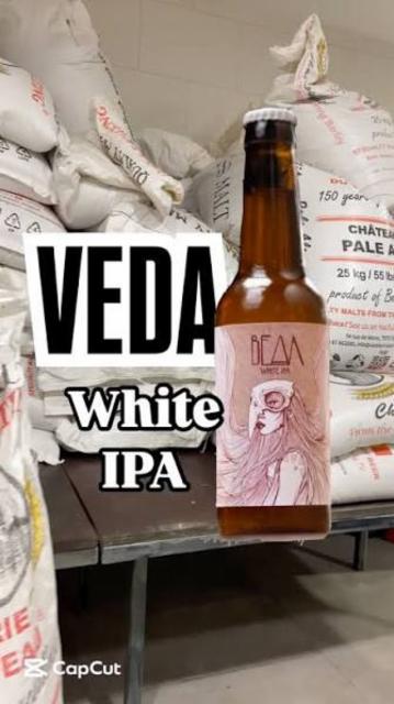 Veda white ipa 5.8%, Pivolabs, North Macedonia